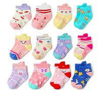 HYCLES Anti-Rutsch Socken Kinder Baby - Unisex, Panda, Gepunktet, 6-12 Monate, 1 Stück