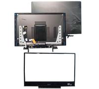 HYFOZAE Laptop-Teile Für Lenovo für Legion Y7000P Y7000P-15 2019 Laptop LCD Back Cover/Front Lünette/Palmrest obere Abdeckung AP17N000400/BOTTOM CASE(AH and B Shell)
