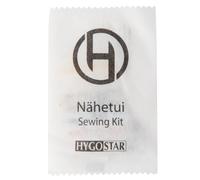 HYGOSTAR® Nähset mit 6 Garn-Farben, im Verkaufs-Tray, 10-teilig - 1 Packung (200 Stück)