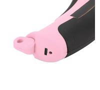 Hyuduo Schnurlose Elektrische Schere, PA und Edelstahl, Tragbare Mini-Schere mit 4,2-V-Lithiumbatterie Zum Schneiden von Stoff und Leder (PINK)