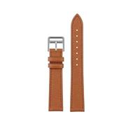 HYUOIND Kompatibel mit Hermes Uhrenarmband Damen Leder 21 H schwarz quadratisch dünn bequem weiches Rindsleder Armband 14mm 16mm 18mm 20mm(Brown Silver,18mm)