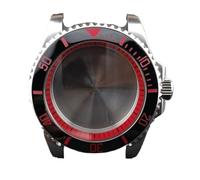 Hyuwdai 1 x 40 mm Edelstahl-Uhrengehäuse für Uhren mit NH Series 35 Uhrwerk, 2, misura unica