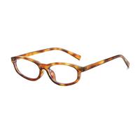HYYZZC Modische kleine Cat-Eye-Sonnenbrille für Damen im Retro-Stil, gelb-blau getönt, UV400-Schutz. Auch für Herren erhältlich. Einheitsgröße.