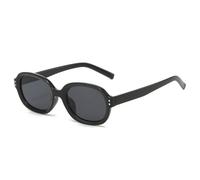 HYYZZC Modische quadratische Damen-Sonnenbrille mit UV400-Schutz und Retro-Nieten, auch für Outdoor-Sportarten geeignet. Dunkelgrüne, schwarze und graue Sonnenbrille in Einheitsgröße.