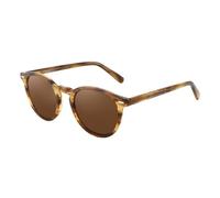 HYYZZC Vintage-Sonnenbrille mit kleinem, ovalem Rahmen, modische Retro-Sonnenbrille für Damen und Herren, klassisch, für Outdoor-Aktivitäten, UV400, C8, Einheitsgröße
