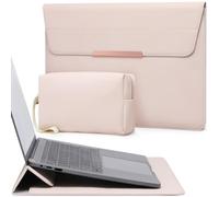HYZUO 13,3-14 Zoll Laptop-Hülle mit Ständer für MacBook, Aprikose | für MacBook Pro 14 M5-M1 A3426 A3427 2026-2021, MacBook Air/Pro 13,3, 13,8-13,5 Surface Laptop, HP Spectre X360 13/14