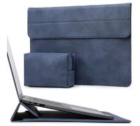 HYZUO 13,3-14 Zoll Laptop Hülle Tasche mit Standfunktion für MacBook Pro 14 M5/M4/M3/M2/M1 2026-2021, MacBook Pro/Air 13,3, 13,5" 13,8" Surface Laptop, HP Spectre X360 13/14, Navy Blau