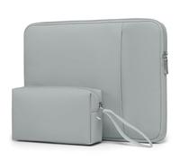 HYZUO 13,3-14 Zoll Laptop Tasche Set für MacBook Pro 14 M5/M4/M3/M2/M1, MacBook Air/Pro 13,3, 13,5"-13,8" Surface Book/Laptop, Laptophülle Schutzhülle für 13,3" HP Dell Lenovo Asus Acer, Stein Grau