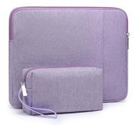 HYZUO 13,3-14 Zoll Laptophülle Tasche Set für MacBook Pro 14 M5/M4/M3/M2/M1 A3426 A3427, MacBook Air/Pro 13,3, 13,5"-13,8" Surface Book/Laptop, Schutzhülle für 13,3" HP Dell Lenovo Asus, Flieder Lila
