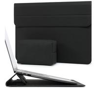 HYZUO 13,3-14 Zoll Laptoptasche Hülle mit Ständerfunktion, Schwarz | für MacBook Pro 14 M5/M4/M3/M2/M1 A3426 A3427 2026-2021, MacBook Pro/Air 13,3,13,5 13,8 Surface Laptop,HP Spectre X360 13/14