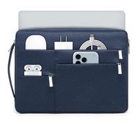 HYZUO 14-15 Zoll Laptop Hülle Tasche für MacBook Air 15 M5 A3448 M4 M3 M2, MacBook Pro 15, 15" Surface Laptop, XPS 14/15 Plus, Schutzhülle für 14" HP Dell Lenovo ThinkPad Asus Acer, Navy Blau