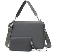 HYZUO 17-17,3 Zoll Hartschalen Hülle Laptoptasche Handtasche, Weltraum Grau | für HP Envy/OMEN 17, LenovoThinkPad P16, ASUS ZenBook Pro/VivoBook Pro 17, Dell Alienware M17,LG gram 17,Razer Blade 17