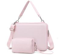 HYZUO 17-17,3 Zoll Hartschalen Laptophülle für HP Envy/OMEN 17, LenovoThinkPad P16, ASUS ZenBook Pro/VivoBook Pro 17, Dell Alienware M17, LG gram 17, Razer Blade 17, Blassrosa