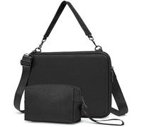 HYZUO 17-17,3 Zoll Hartschalen Laptophülle für HP Envy/OMEN 17, LenovoThinkPad P16, ASUS ZenBook Pro/VivoBook Pro 17, Dell Alienware M17, LG gram 17, Razer Blade 17, Schwarz