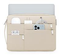 HYZUO 17-17,3 Zoll Laptop Hülle Tasche für 17" 17.3" HP/Dell/Lenovo/ASUS/Acer/LG/MSI Gaming Laptop/Razer Blade 17/18, Männer Frauen NoteBook Tragetasche Schutzhülle, Sand