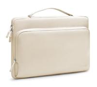 HYZUO 17-17,3 Zoll Laptop Hülle Tasche für 17" 17,3" HP/Dell/Lenovo/ASUS/LG/MALLRACE/MSI Gaming Laptop/Razer Blade 17/18, Männer Frauen Tragen Handtasche Aktentasche für Notebook/Monitor, Sand