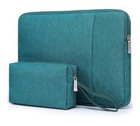 HYZUO 17-17,3 Zoll Laptop Tasche Set für 17" 17,3" HP/Lenovo/Dell/ASUS/Acer/LG/Toshiba/MSI Gaming Laptop/Razer Blade 17/18, LaptopHülle Schutzhülle für Herren Damen, Dunkelgrün