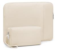 HYZUO 17-17,3 Zoll Laptoptasche Hülle Set, Sand | für 17" 17,3" HP/Lenovo/Dell/ASUS/Acer/LG/Toshiba/MSI Gaming Laptop/Razer Blade 17/18,Laptop Schutzhülle für Männer Frauen