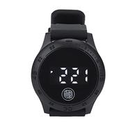 HZ2030 LED-Digitaluhr, Fitness-Digitaluhr Im Koreanischen Stil, wasserdichte, Stilvolle Armbanduhr für Männer, Frauen, Studenten (Schwarz)