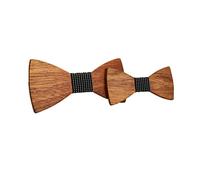 HZQIFEI Fliege aus Holz, für Kinder, Herren, für Abendveranstaltungen, Partys, Hochzeiten, Zeremonien, 2 Stück, Stil#55, One Size