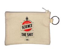 I Am Gonna Have to Science The Sh*t Out of This Spacesuit Mars Graphic Schlüsselanhänger Münzbörse Beige