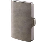 I-CLIP - Kreditkartenetui Original Soft Touch Silver-Olive Oliv