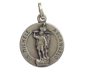 I G J 925 Sterling Silber des Heilige Michael der Erzengel