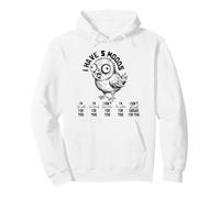 I Have 5 Moods Grumpy Angry Owl Humor für Männer Frauen Pullover Hoodie
