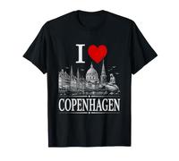 I Heart Copenhagen I Love Copenhagen Souvenir T-Shirt