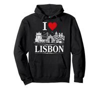 I Heart Lisbon I Love Lisbon Souvenir Pullover Hoodie