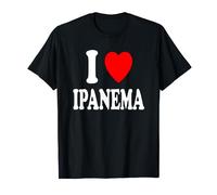 I Heart (Love) Ipanema Reise Tourismus Geburtsort Brasilien T-Shirt