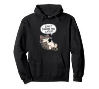 I Ignore You Later Funny Cat Sarcasm Style Pullover Hoodie