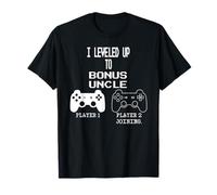 I Leveled Up to Bonus Onkel - Gamer Step Onkel Geschenk T-Shirt