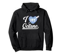 I Love 102 Octane Fuel Derby Autoteile Lover Mécanique Tuner Pullover Hoodie