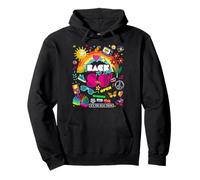 I Love 80's, Retro Back to 80's Stuff Illustration Graphic Pullover Hoodie