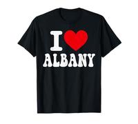 I Love Albany California Herz Souvenir CA City Pride T-Shirt
