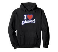 I Love Edmond Oklahoma Pullover Hoodie