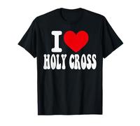 I Love Holly Cross Alaska Herz Souvenir AK City Pride T-Shirt