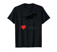 I Love Horses Esquireian Reiten T-Shirt