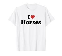 I Love Horses T-Shirt