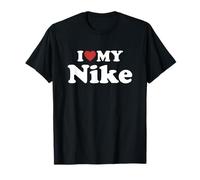 I Love My Nike Vorname Partner Name Outfit T-Shirt