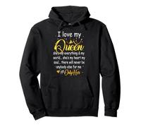 I Love My Queen She's My Everything In My World Paar-Shirt Pullover Hoodie