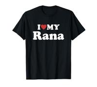 I Love My Rana Vorname Partner Name Outfit T-Shirt