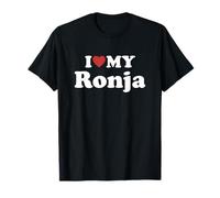 I Love My Ronja Vorname Partner Name Outfit T-Shirt