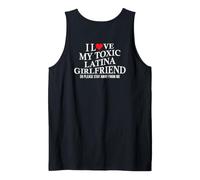 I Love My Toxic Latina Girlfriend Funny Boyfriend On Back Tank Top