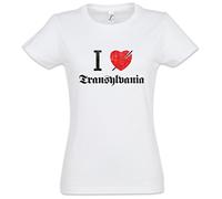 I Love Transylvania Damen T-Shirt - Größen XS - 2XL