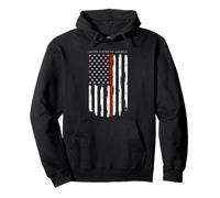 I Love USA, Cool Vintage United States of America USA Pullover Hoodie