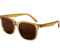 I NEED YOU Sonnenbrille BALI für Damen & Herren Klassisch Eckig, UV-400 Schutz, aus Recycelten Materialien gefertigt, Rückseitig Entspiegelt, mit Federscharnieren, inkl. Etui & Tuch, Golden Grün