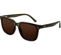 I Need You Sonnenbrille BALI für Damen & Herren klassisch zeitlos, UV-400 Schutz, aus recycelten Materialien gefertigt, rückseitig entspiegelt, mit Federscharnieren, inkl. Etui & Tuch, Dunkelgrün
