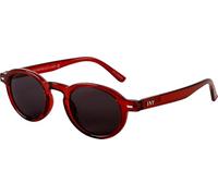 I NEED YOU | Sonnenbrille FIJI Dunkelrot, Rund Retro